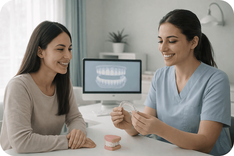 Livraison des aligneurs